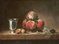 thumbnail Still Life with Peaches, a Silver Goblet, Grapes, and Walnuts