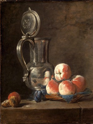 puzzle model Still Life with Tin Pitcher and Peaches