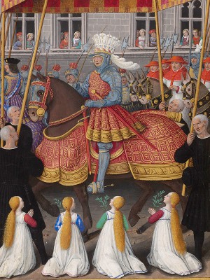 puzzle model Le Roi de France Louis XII entre à Gênes (miniature)