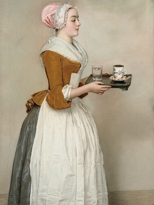 puzzle model La Belle Chocolatière