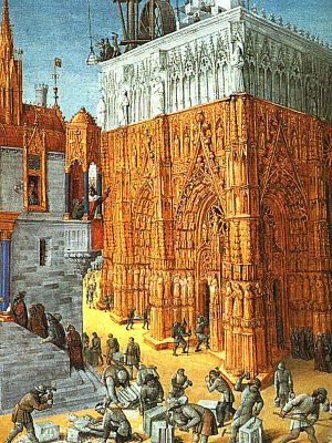 puzzle model Construction of the Temple of Jerusalem