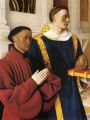 thumbnail Étienne Chevalier presented by saint Étienne (Melun Diptych