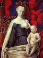 thumbnail The Virgin and the Enfant Surrounded by Angels (Melun Diptych)