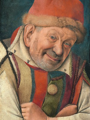 puzzle model Portrait of the court jester Gonella