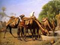 thumbnail Camels at a Watering Trough