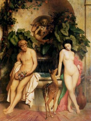puzzle model Une idylle (Daphnis et Chloé)