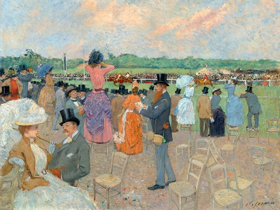 puzzle model The Races at Longchamp