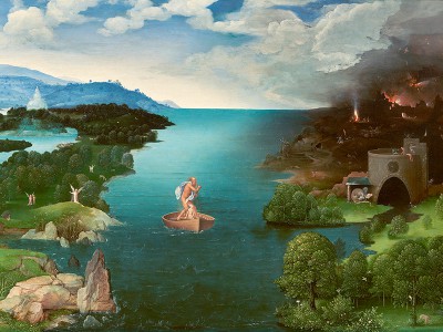 puzzle model Crossing the River Styx