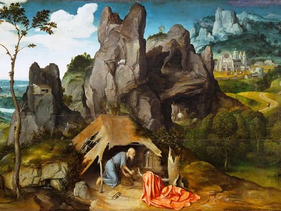 puzzle model St Jerome in the Desert