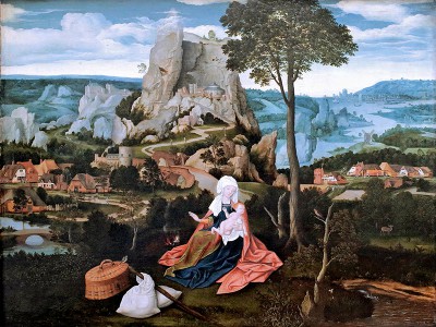 puzzle model Rest on the Flight to Egypt