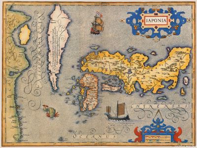 puzzle model Iaponia (Map of Japan and Korea)