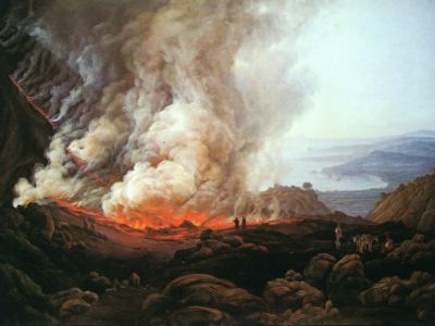 puzzle model The Eruption of Vesuvius