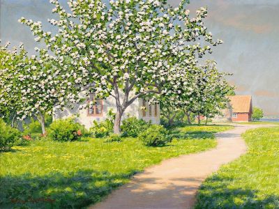 puzzle model Summer Landscape