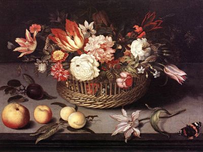 puzzle model Basket of Flowers
