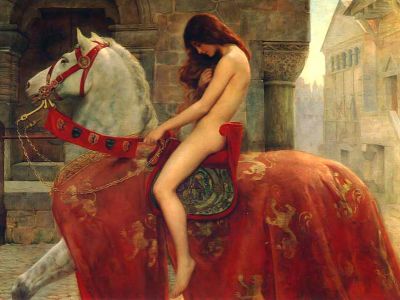 puzzle model Lady Godiva