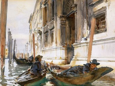 puzzle model Gondoliers' Nap