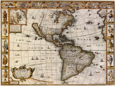puzzle model A Prospect of the Most Famous Parts of the World, America