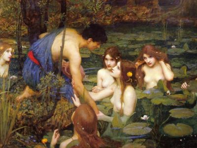 puzzle model Hylas and The Nymphs