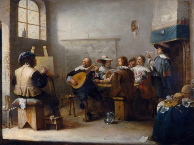 puzzle model L'Atelier d'un peintre