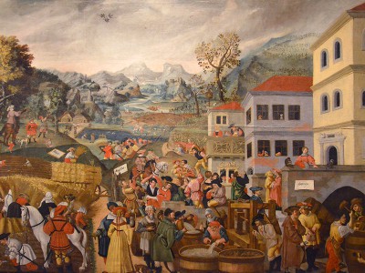 puzzle model Augsburg Labours of the Months: Autumn
