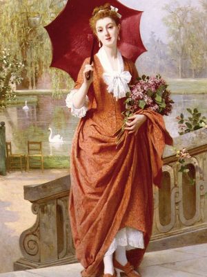 puzzle model The Red Umbrella