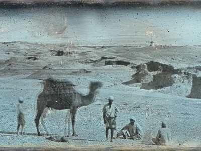 puzzle model Near Alexandria. The Desert (daguerreotype)
