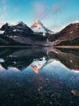 thumbnail Reflection of a snowy mountain