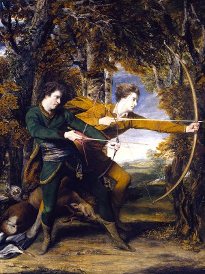 puzzle model Colonel Acland and Lord Sydney: The Archers