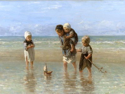 puzzle model ‘Children of the sea’