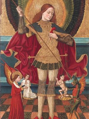 puzzle model Saint Michael Weighing Souls
