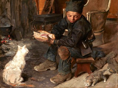 puzzle model The Little Chimney Sweep