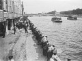 thumbnail Fishermen on the Quays of the Seine. Alexandre III Bridge