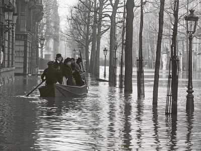 puzzle model Inondation de Paris, boulevard Haussmann