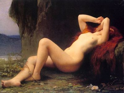 puzzle model Mary Magdalene in the Cave