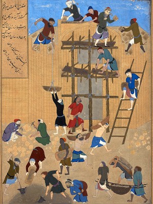 puzzle model The Construction of the Fort of Kharnaq