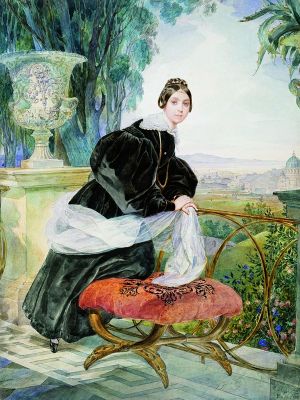puzzle model Portrait of Princess Ye. P. Saltykova