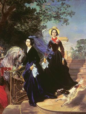 puzzle model Portrait of Shishmariov Sisters