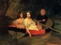 thumbnail Autoportrait dans une barque avec la baronne Meller-Zakomelskaya