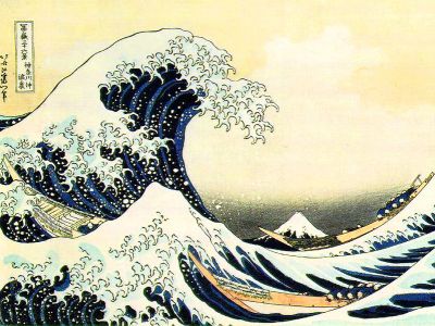 puzzle model The Great Wave off Kanagawa