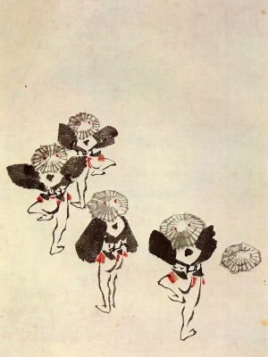 puzzle model Dance, sketches