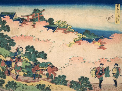 puzzle model Cherry Blossoms at Yoshino