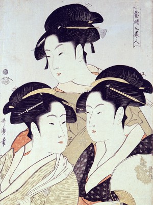 puzzle model Three Beauties of the Present Day