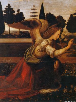 puzzle model The Annunciation (detail)