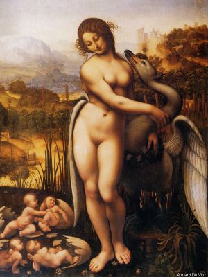 puzzle model Leda and the Swan, copy by Cesare Da Sesto
