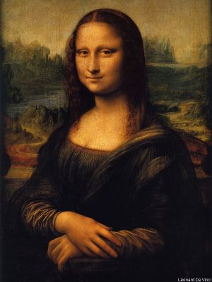puzzle model Mona Lisa or La Gioconda