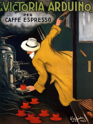 puzzle model Poster for Espresso Coffee Machine Victoria Arduino