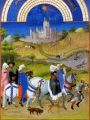 thumbnail August (Falconry Scene. Château d'Etampes)