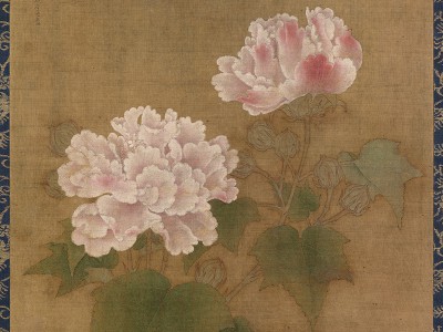 puzzle model Red and White Cotton Roses