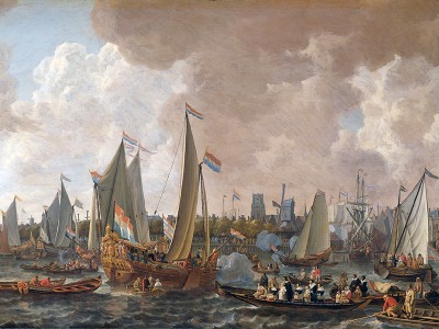 puzzle model Arrival of Charles II, King of England, in Rotterdam, 24 May 1660