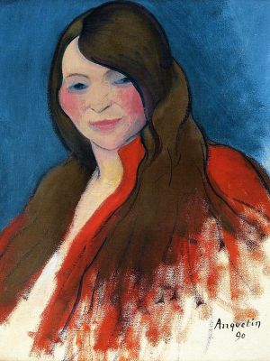 puzzle model Portrait de jeune femme aux cheveux longs